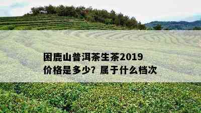 鹿鸣山精选普洱茶品价格清单，古树茶、生茶、熟茶一应俱全