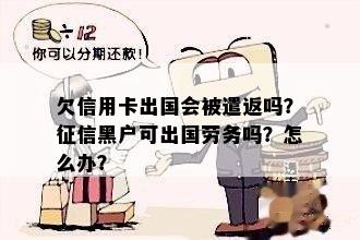 欠信用卡的钱能出国么？黑户、出国劳务和办护照相关问题解答