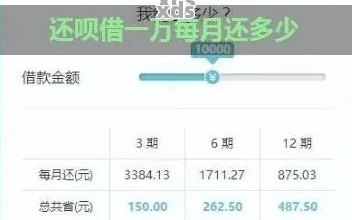 借呗20万一个月还款计算与利息查询