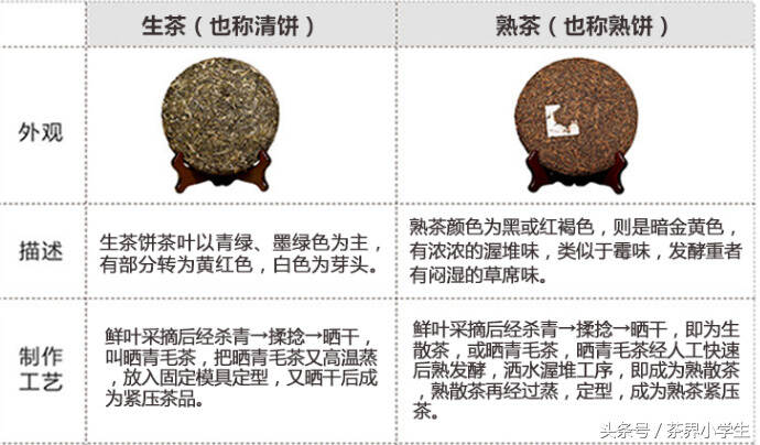 普洱茶饼：生茶与熟茶的比较及选择建议