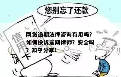 网上的网贷逾期咨询有用吗安全吗可信吗，律师提供有效解答吗？