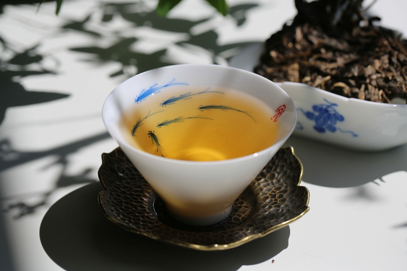 醉春秋普洱茶一仓：2017年精选古树茶，醇厚口感，珍藏佳品