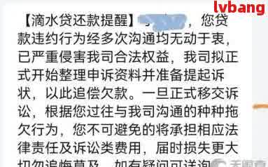 滴水贷逾期后果全面解析：信用记录受损、罚息累积等多重影响，如何应对？