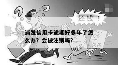 逾期浦发信用卡2个月，账户是否会被销户？如何处理？