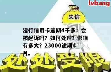 新建行信用卡逾期4个月还款23000元的挣扎与解决策略