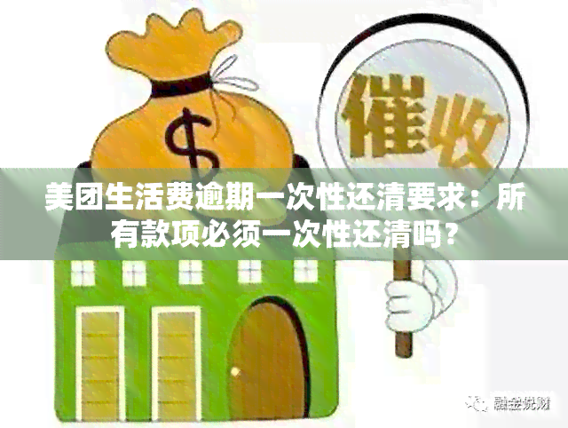 美团生活费一次性还     实性，安全吗？