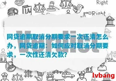 网贷逾期后还款压力大，一次性还清是否合理？