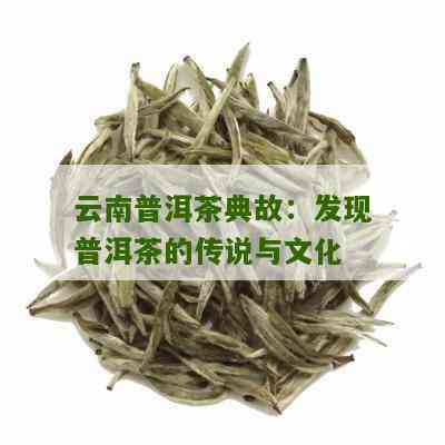 云南普洱茶的历典故：传说与故事的背后