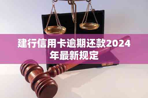 2024年建行信用卡逾期减免标准出炉