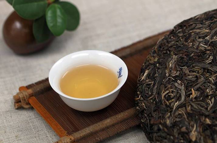 昔归普洱茶特点干茶