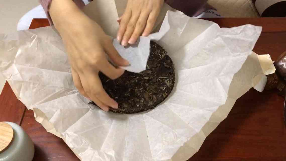 普洱茶饼包扎制作：好吃的包扎方法