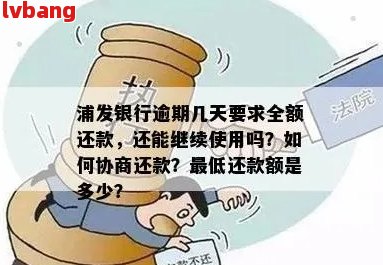 浦发信用卡逾期还款全额还是更低？如何操作？