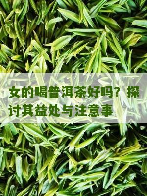 女生喝韭菜普洱茶的好处及注意事项_与健相关的饮品搭配