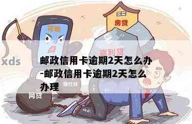 邮政信用卡还款逾期两天的补救措和解决方案，用户必读