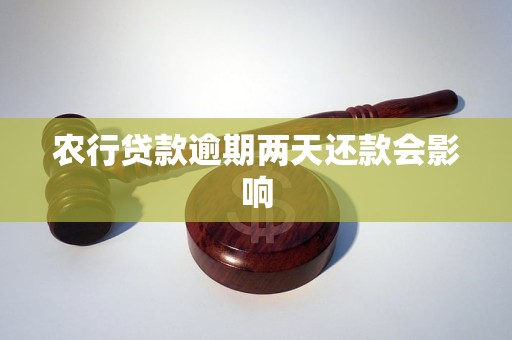 农行逾期还款后，如何解决影响其他贷款问题？