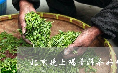 北京人不喜欢普洱茶