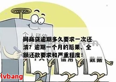 逾期后的最后期限：网贷在多久后必须全额清偿？解答你的疑惑