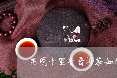 云南十里香茶普洱茶