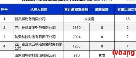 2024年有多少人逾期负债