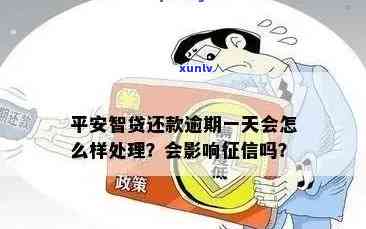 逾期一个月的随心智贷还款会产生什么后果？如何处理？