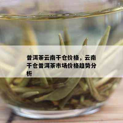 云南干仓普洱茶多少钱