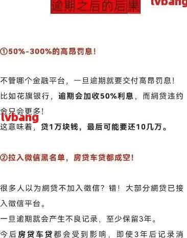 贷款逾期：累积3次、影响6个月的含义和影响解读