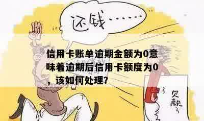 信用卡逾期几个月后，账单突然为0:如何恢复信用并解决问题？