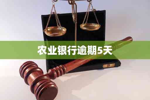 农行逾期久了会怎么样