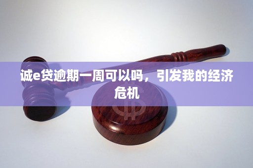 诚e赊逾期会吗-诚e赊逾期后就再也不开了