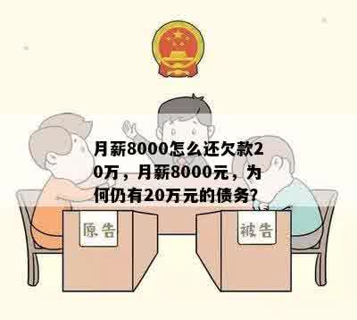 月薪八千多久能还清20万