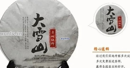 新 '大雪山普洱茶价格，品质与口感的完美结合'