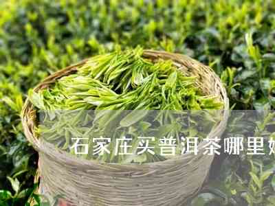 石家有普洱茶吗最近的地方在哪里？石家普洱茶店。