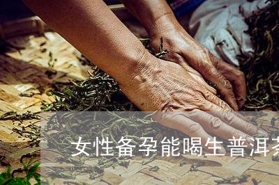 备孕期间女生是否可以喝普洱茶：专家解答