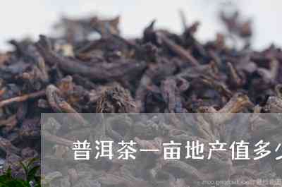 普洱茶一亩良田价格合理区间是多少？