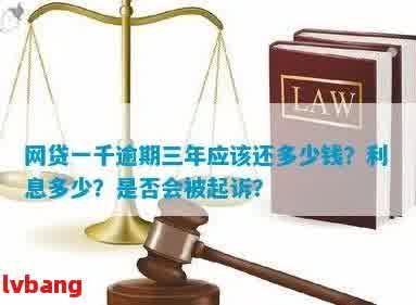 三万网贷逾期滚到多少钱会起诉：逾期后果及起诉标准解析