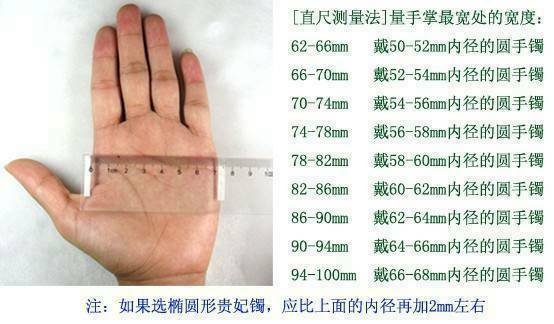 '手掌大手腕细如何选择合适的玉镯：空隙大小与选购建议'