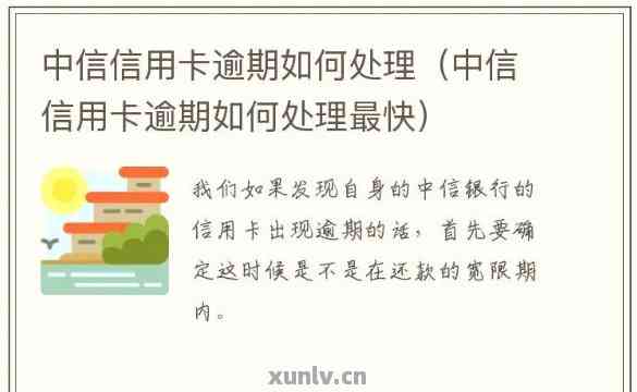 中信信用卡逾期1年8万，用户应该如何解决并避免类似问题再次发生？