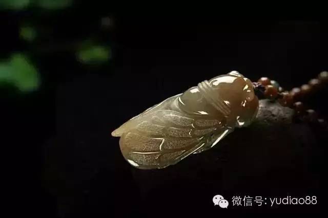 和田玉雕刻蝉的寓意与象征：探究自然美和生命轮回的象征