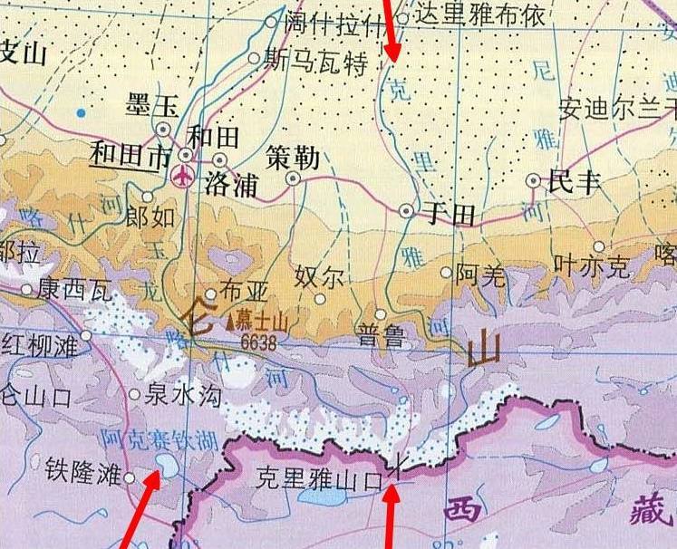 策勒县戈壁玉的分布情况及其地理特点