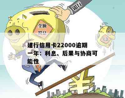 逾期一年的建行信用卡22000元：如何解决还款问题，相关政策及影响解析