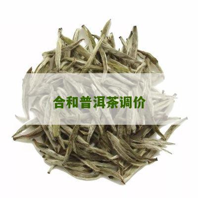 合茶业普洱茶价格多少