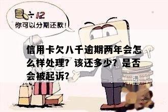 信用卡欠款八千元，逾期半年不还款的后果与处理方式解析