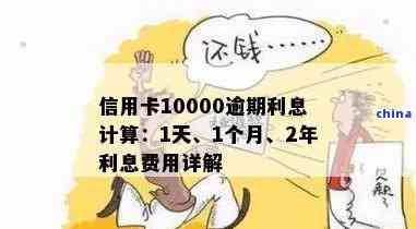 信用卡逾期还款费用：10000元一天的利息是多少？