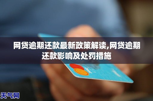 网贷逾期政策全面解读：最新消息、影响、应对策略一文搞定！