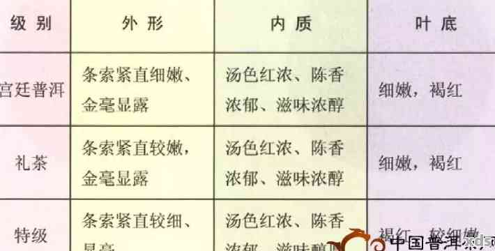 吉普号普洱茶：全面解析六大等级与特色，助您成为品茶达人