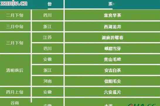 东莞普洱茶存放时间表格