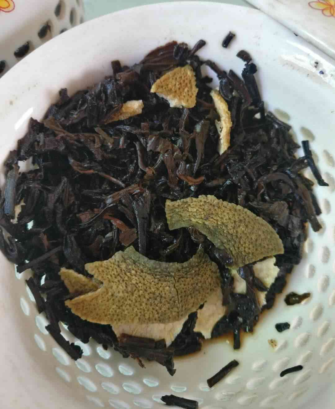 陈皮普洱茶的原料有哪些