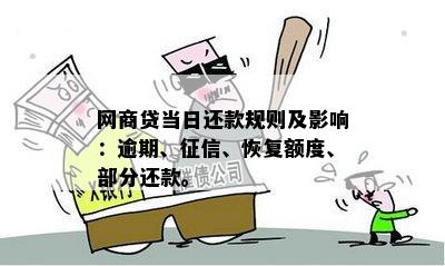 '网商贷有更低还款额吗？如何还款？会影响吗？'