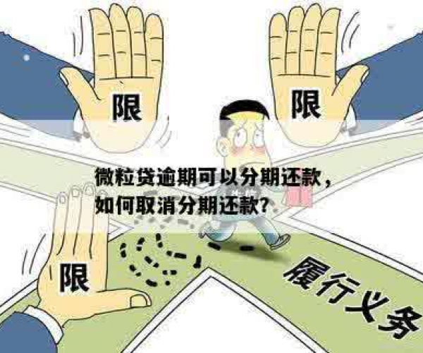 微粒贷逾期了分付会有影响吗怎么办？