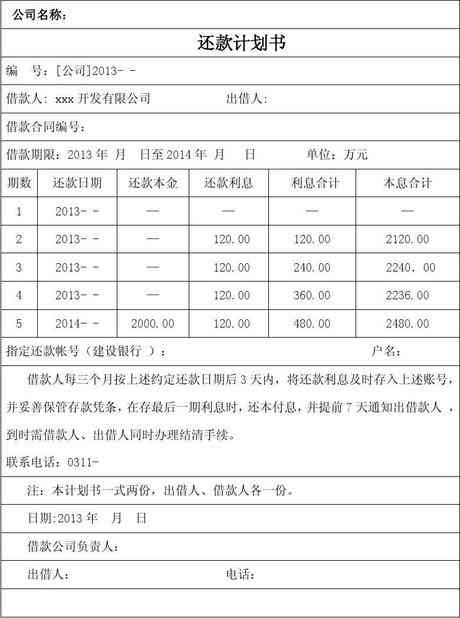 私人贷款协议模板：包含详细条款、还款计划与法律保护